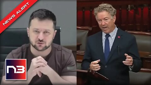 SMACKDOWN: Rand Paul STRIKES Down $40 Billion Dollar Gift For Ukraine With Single Blow