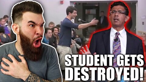 D'Souza Absolutely DESTROYS College Student