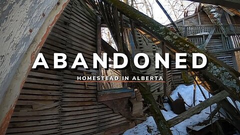 Holdsworth Trail Abandoned Homestead | Miquelon Lake Provincial Park Alberta, Canada