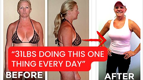 Grandma lost 31LBs doing this ONE thing every day