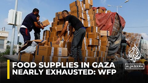 Five days left food supplies in Gaza nearly exhausted: WFP