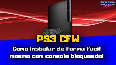 Tutorial PS3 - Como instalar uma CFW do ZERO! Funciona na 4.88 - NOVO MÉTODO!