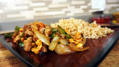 Cashew Pork With Toasted Rice - Dinner In 30 Minutes or Less!