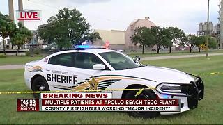 Several injured in major incident at Apollo Beach TECO plant