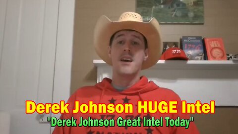 Derek Johnson HUGE Intel Mar 21: "Derek Johnson Great Intel Today"