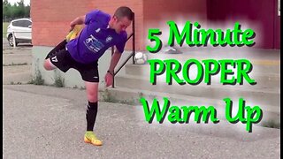 How To Warm Up Before A Soccer / Football Game