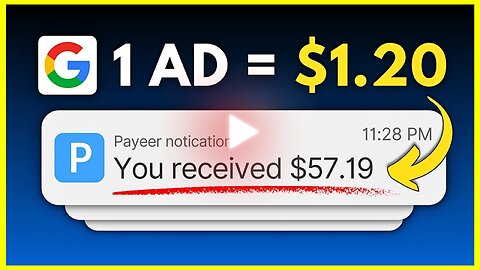 💰 Earn $120 PER GOOGLE AD Watched 💰 | Make Money Online TODAY!