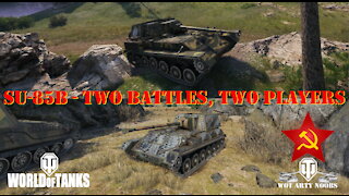 SU-85B - Two Battles, Two Maps, Two Players