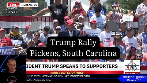 LIVE: Trump Rally - Pickens, South Carolina