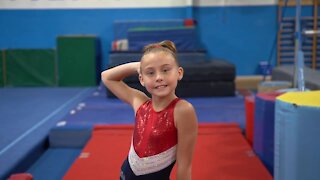 Young gymnast balances life and dreams