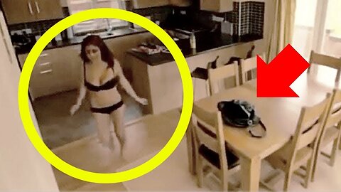 WEIRD THINGS CAUGHT ON SECURITY CAMERA & CCTV