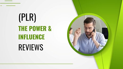 (PLR) The Power & Influence Reviews | how to online earning 2023