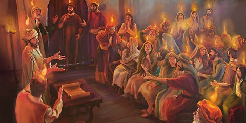 Acts 2: The coming of the Holy Spirit (Acts 2:1-41)