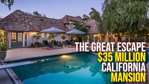 Tour $35 Million California Mansion 'The Great Escape'