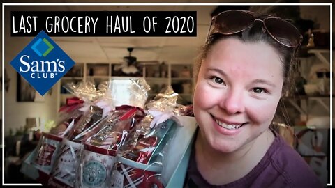 BIG Sam's Club Haul//Monthly Grocery Haul//Family of 4//Holiday Specials