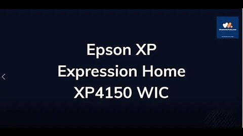 Epson XP Expression Home XP4150 WIC