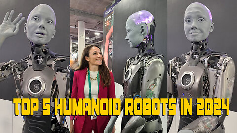 Top 5 Humanoid Robots in 2024 | Most advanced humanoid robots | Boston Dynamics Sofhia Tesla