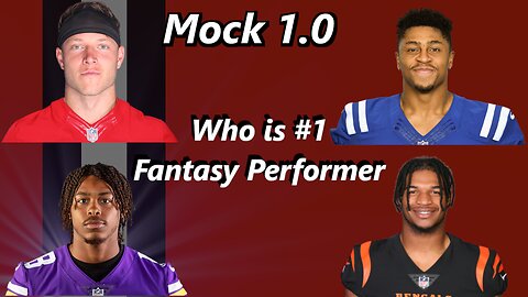 2023 NFL Fantasy Re-Draft Mock 1.0 EP. 39