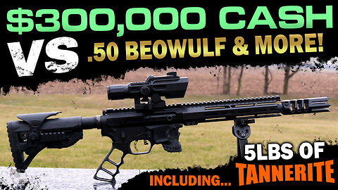 Can $300,000 stop .50 Beowulf or 6.5 Creedmoor... what about 5lbs of Tannerite?