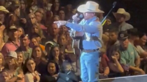 Cody Johnson Goes Off On People Fighting In The Crowd