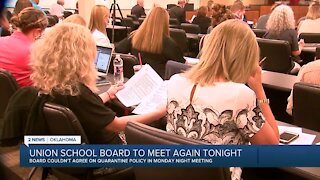 Union School Board to meet again tonight