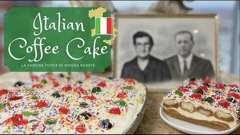 How to make La Famosa Torta Di Nonna Parete / My Grandmothers famous Coffee Cake