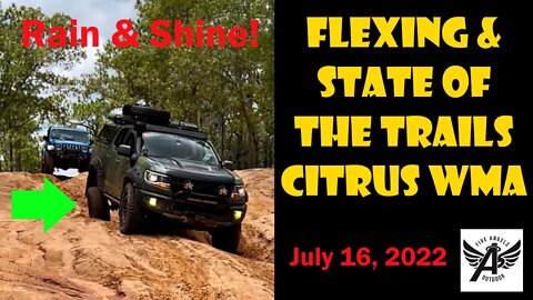Citrus WMA - State of the Trail - Colorado AEV Bison Flexing on the Trails with a Jeep