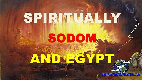 Spiritually Sodom and Egypt