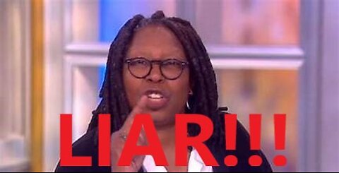 There goes Whoopi spouting off again.