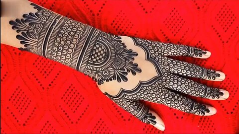 Eid special mehndi design | Festival special design | Easy mehndi design | Back hand mehndi design