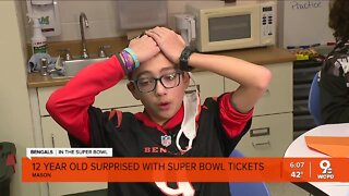 12-year-old Bengals fan surprised with trip to Super Bowl