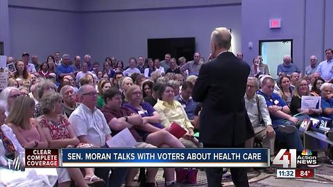 Sen. Jerry Moran held town hall on health care