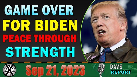X22 Report - Ep.3169B - People Now See The Police State, Game Over For Biden, Peace Through Strength