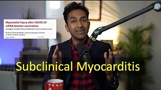 Subclinical Myocarditis - NEW Report from Switzerland - Vital Findings | Dr. Vinay Prasad