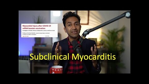 Subclinical Myocarditis - NEW Report from Switzerland - Vital Findings | Dr. Vinay Prasad