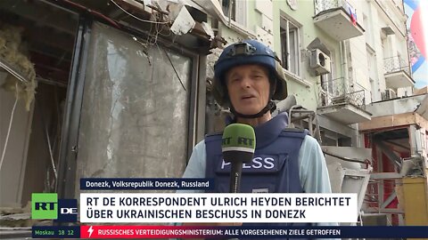 Angriffe auf Donezk – RT DE-Korrespondent Ulrich Heyden berichtet