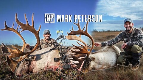 Hunting Woodland Caribou with a Rifle and Bow - DOUBLE! | Mark Peterson Hunting