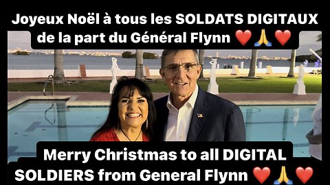 Joyeux Noël à tous les Soldats Digitaux de la part du General Flynn