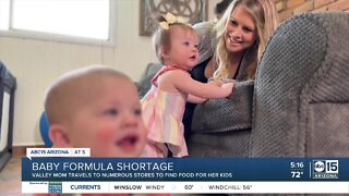 Valley parents navigating baby formula shortage