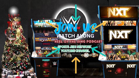 WWE NXT WRESTLING Live & Watch Along (No Footage Shown) Valkyria, Dragon Lee, Trick Willams & more.