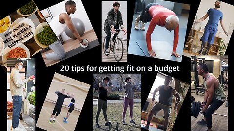 20 tips for getting fit on a budget