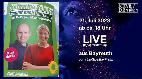 🔴 💥 Live | Katharina Schulze kommt nach Bayreuth💥