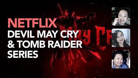 Netflix Devil May Cry at Tomb Raider: The Legend of Lara Croft Animated Series