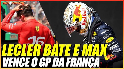 MAX VERSTAPPEN COLOCA UMA MÃO NA TAÇA AO VENCER O GP DA FRANÇA EM PAUL RICARD | F1 2022