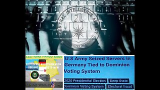 2020 - DOMINION SERVERS SEIZED: SIDNEY POWELL, GENERAL TOM MCINERNEY, FRANKFURT GERMANY