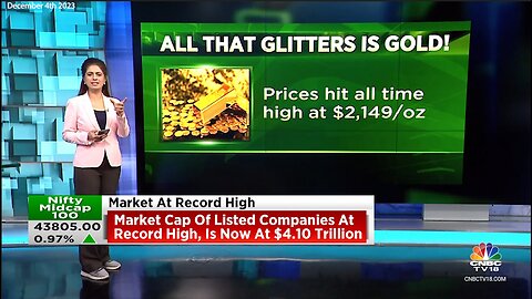 GOLD | "Gold Prices Hit All-Time High At $2,149 / Oz, Prices Surge $75." - CNBC (December 4th 2023) + "The Most Sophisticated And Well Informed Continue to Buy Gold At a Pace That the World Has Never Seen. They No What's Coming."