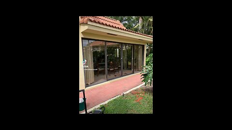 Sliding glass door repair; roller replacement and track refurbishing, in Boynton Beach Florida