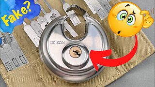 [1477] Mysterious “Ikon” H70 Disc Lock Picked