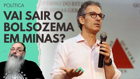 BOLSONARO e ZEMA só tem a ganhar se unindo em MINAS, mas o NOVO não quer DEIXAR, por pura BIRRA