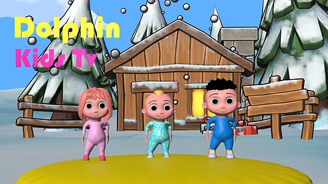 Christmas Time Dance | Dance Party | Nursery Rhymes & Kids Songs | Dolphin Kids Tv